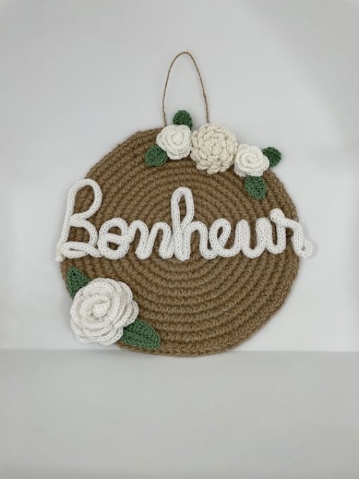 Décoration murale "Bonheur"